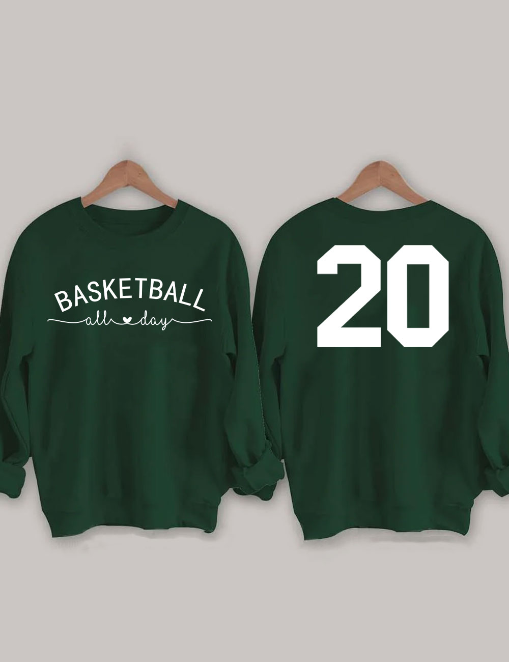 Basketball All Day Custom Sweatshirt