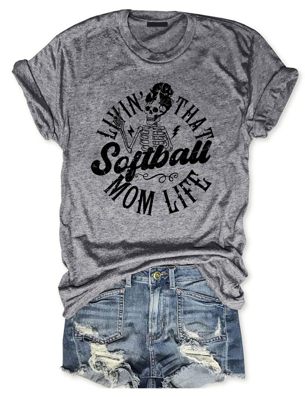 Livin' That Softball Mom Life T-shirt
