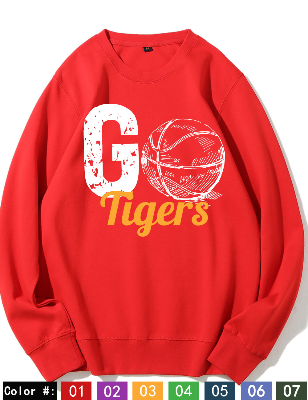 GO Basketball Team Custom Sweatshirt