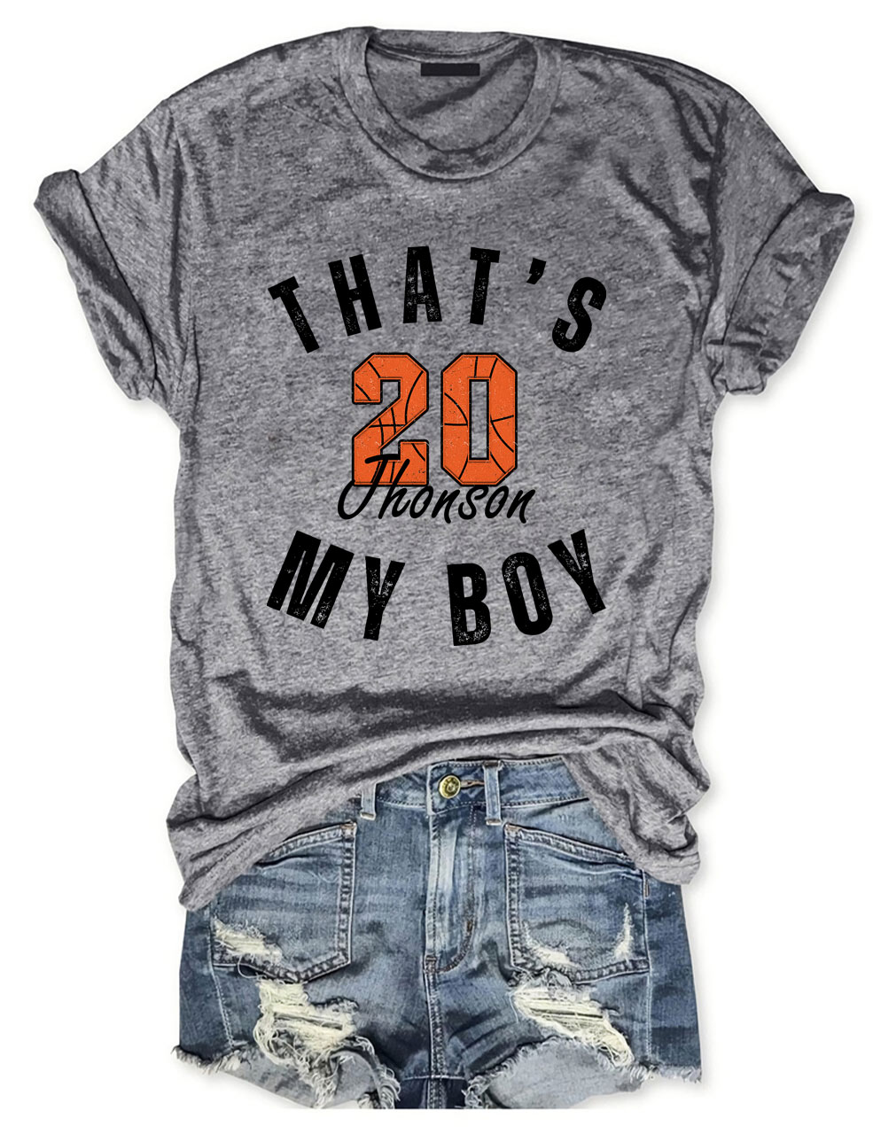 Custom That's My Boy Basketball T-shirt