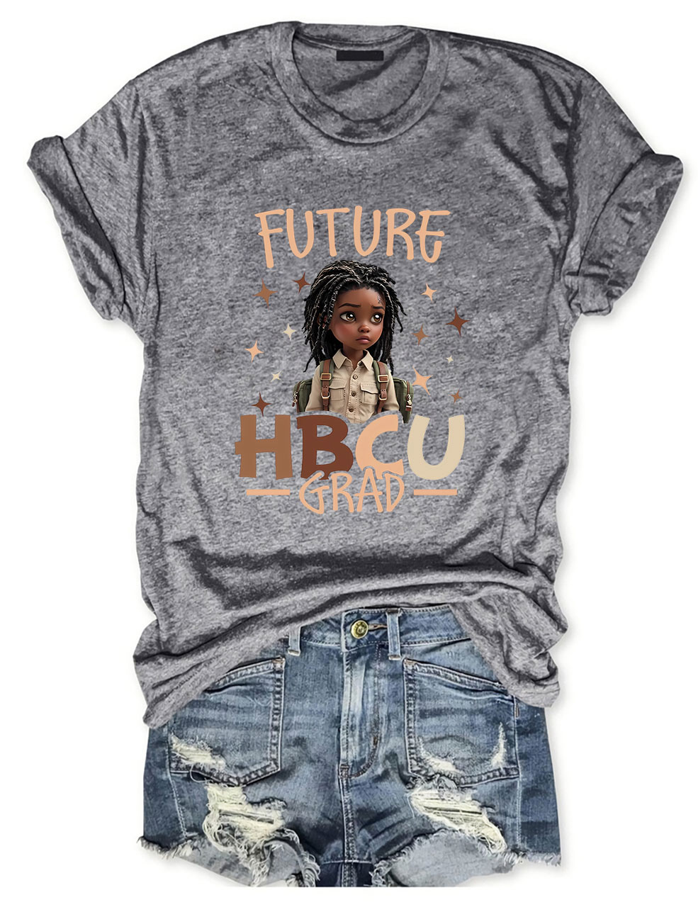 Future HBCU Grad History Black Girl Graduation T-shirt