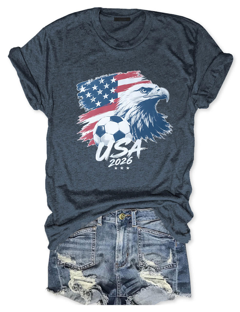 Vintage USA World Cup 2026 Soccer T-Shirt