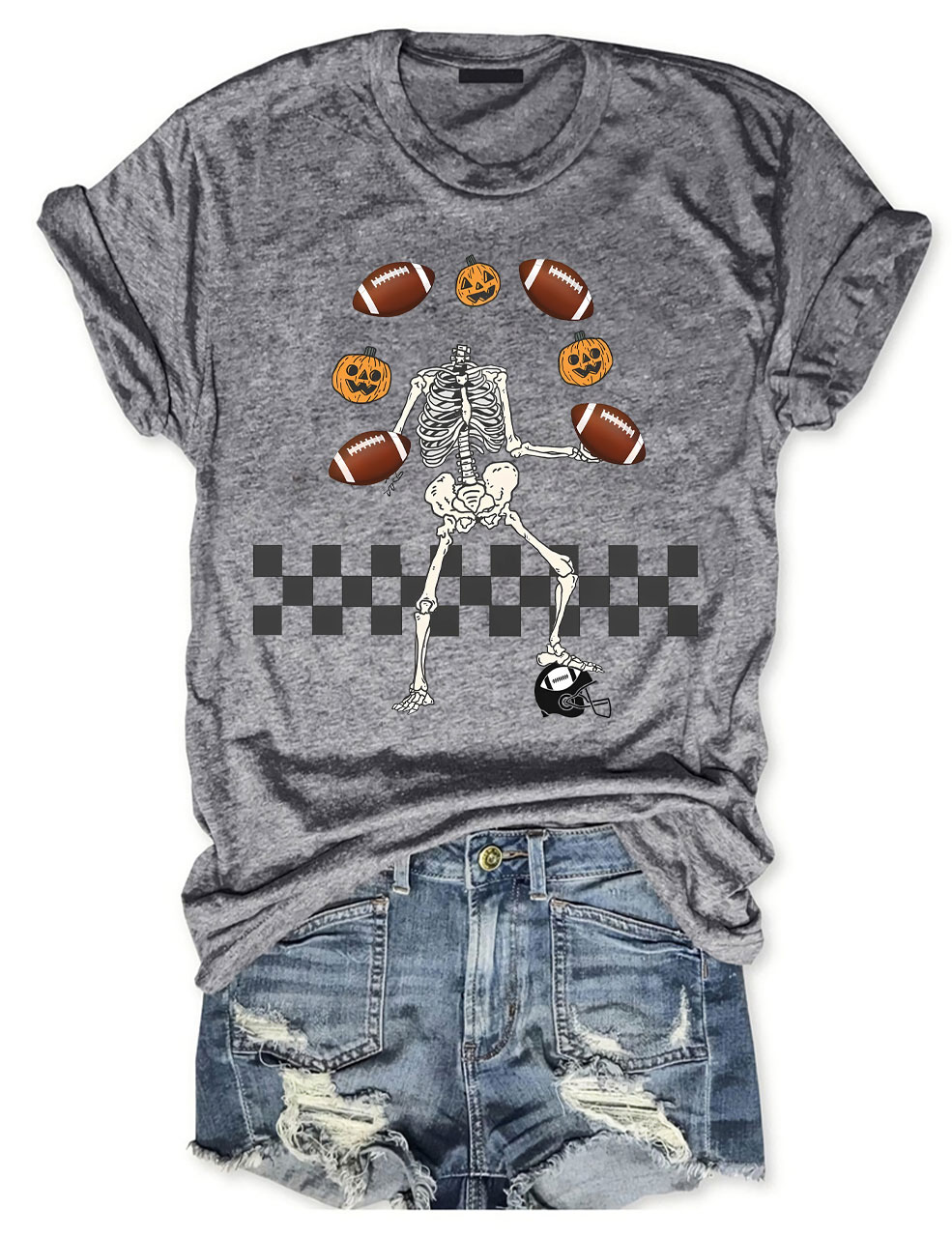 Halloween Football T-Shirt