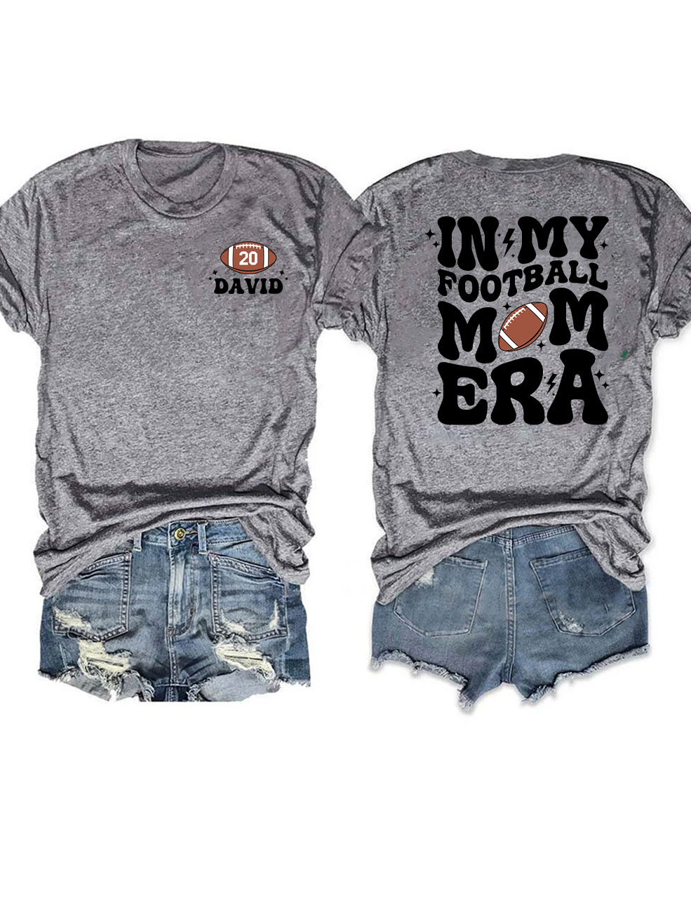 Custom In My Football Mom Era T-shirt