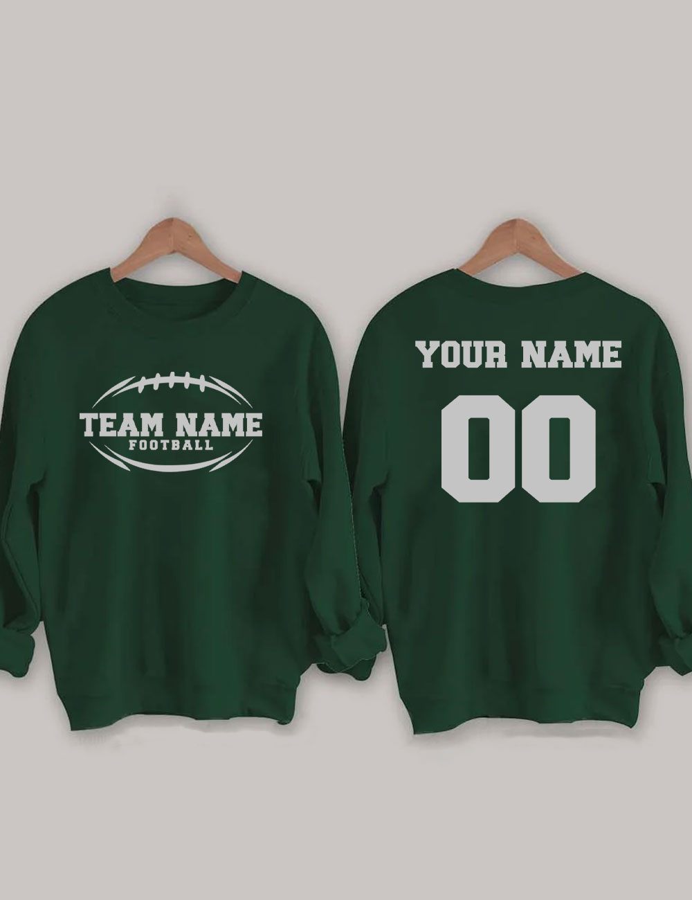 Custom Football Sweatshirt