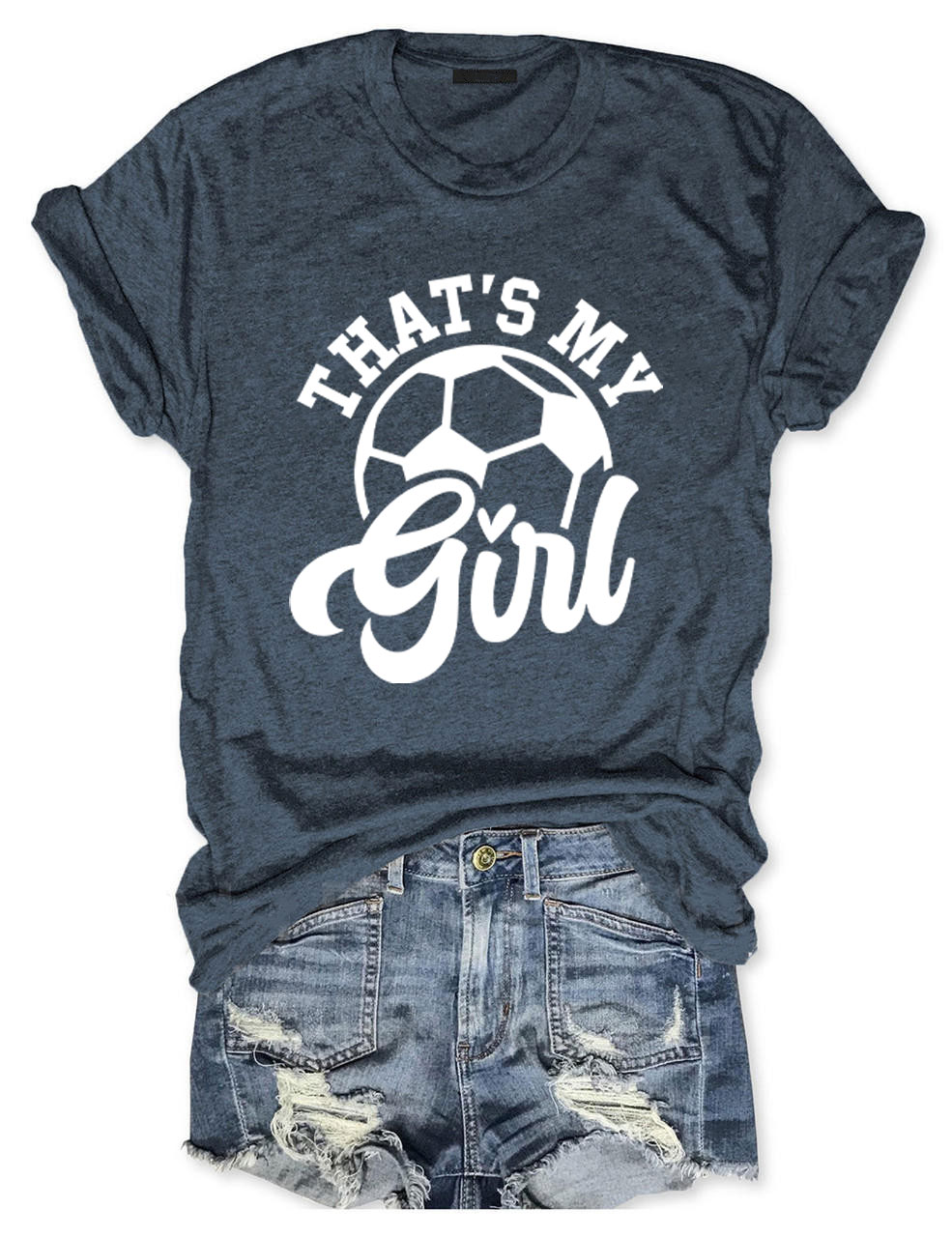 Custom That's My Girl Football T-shirt