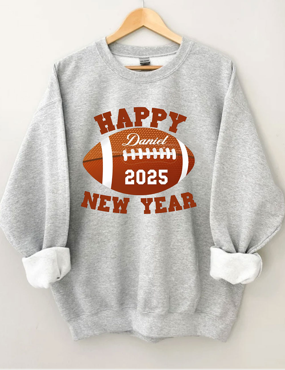 New Year Football Sweatshirt