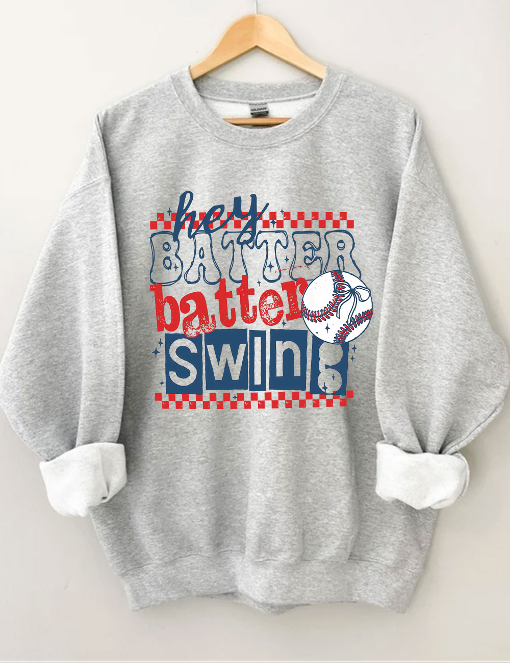 Batter Batter Swing Baseball Sweatshirt