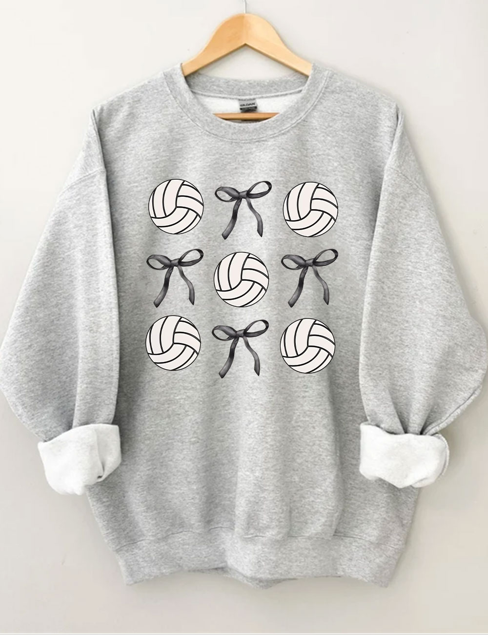 Volleyball Bows Sweatshirt