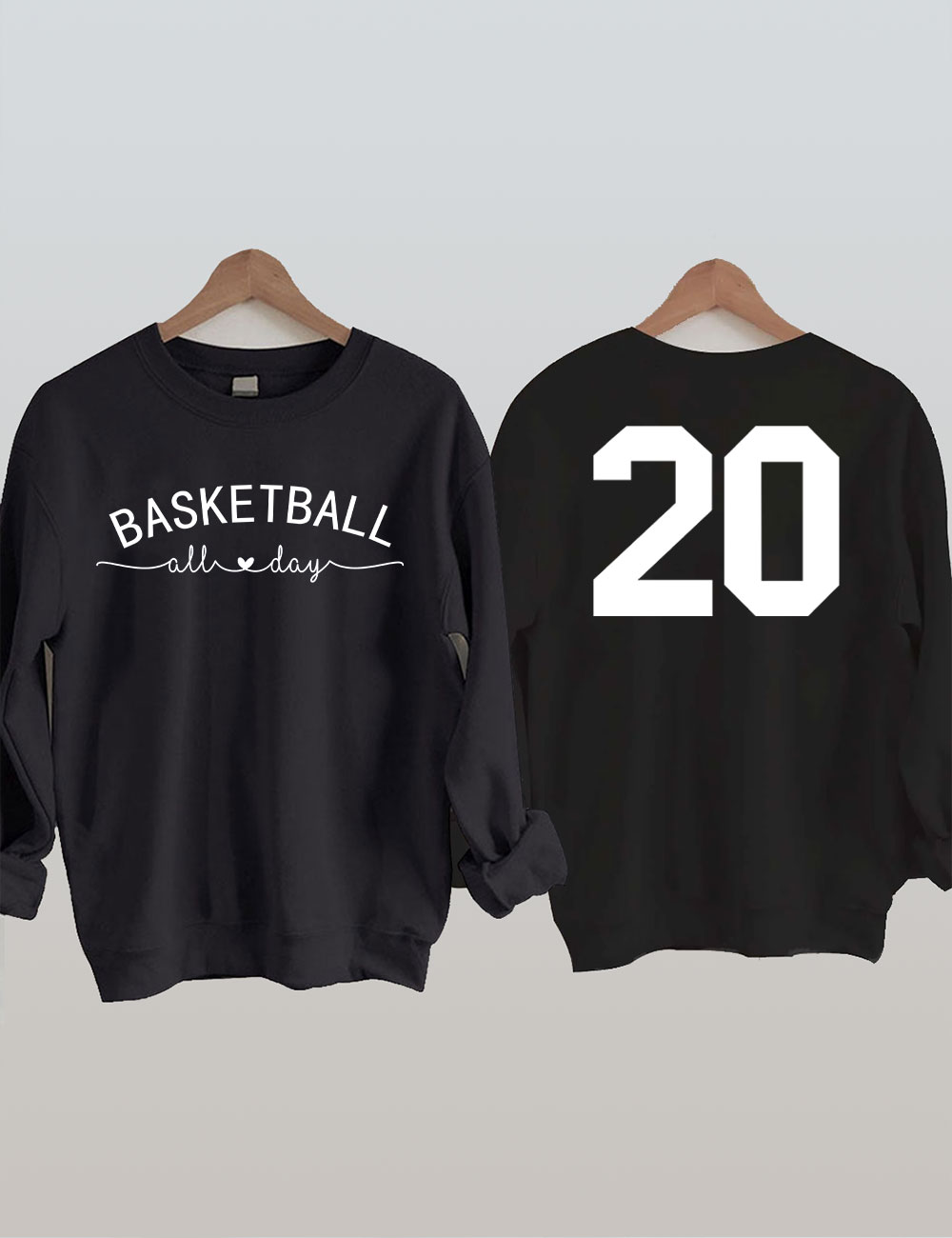 Basketball All Day Custom Sweatshirt
