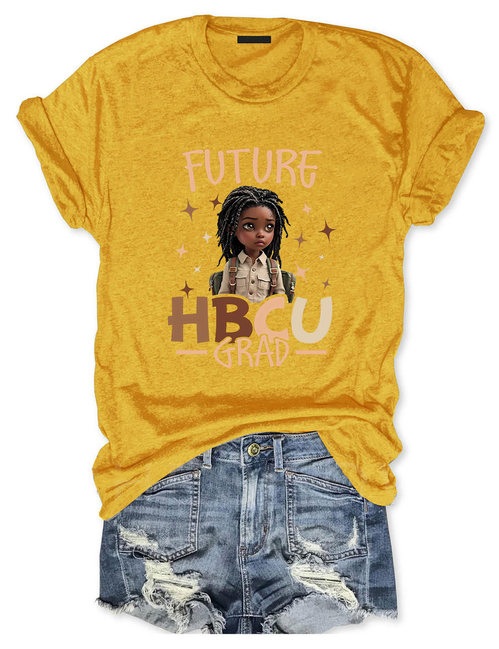 Future HBCU Grad History Black Girl Graduation T-shirt