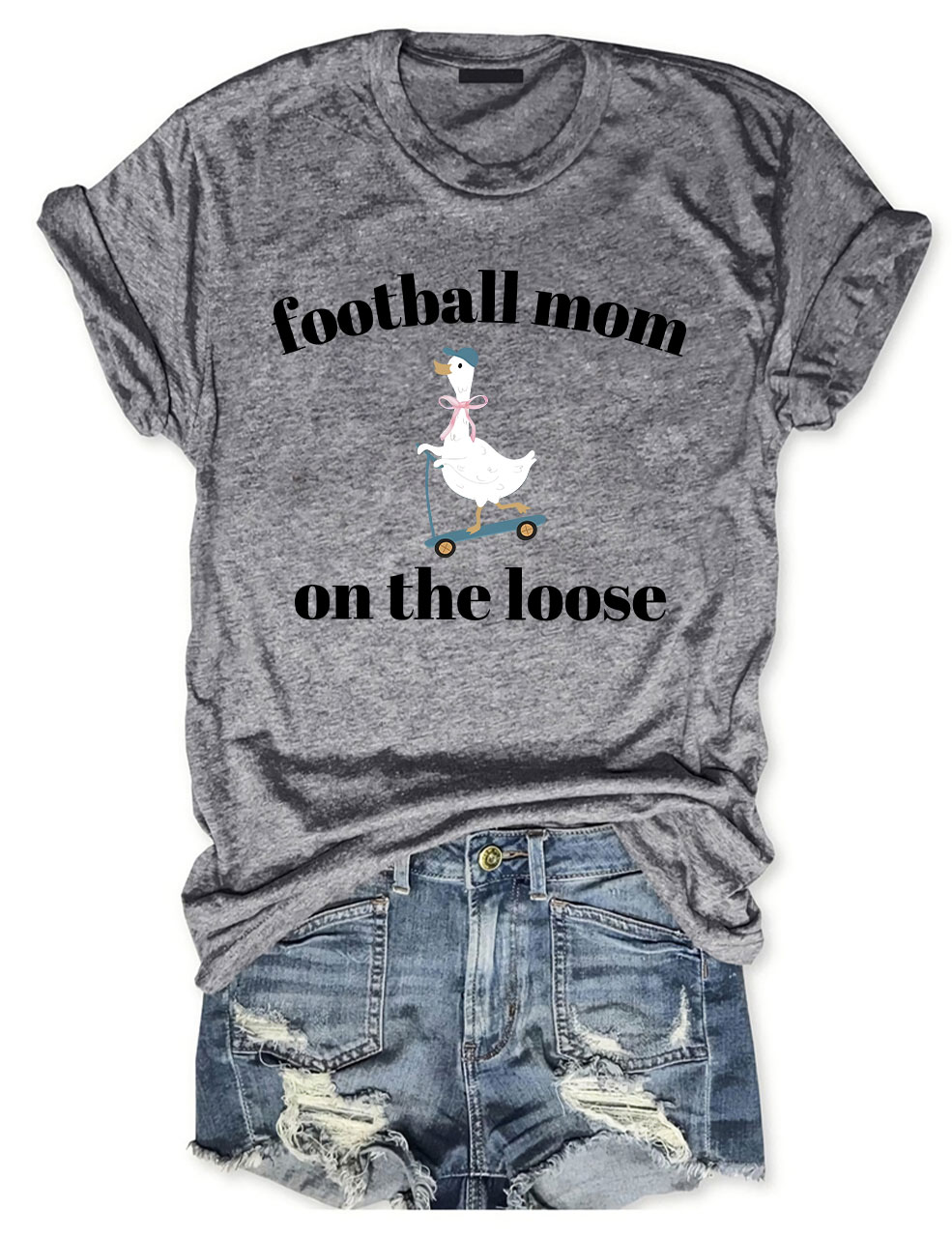 Football Goose On The Loose Funny T-shirt