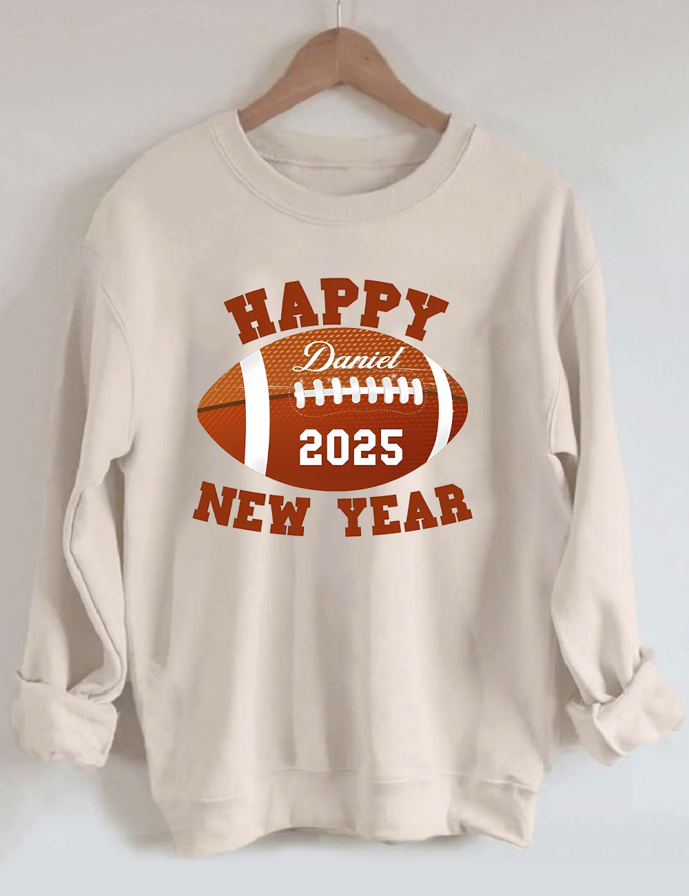 New Year Football Sweatshirt