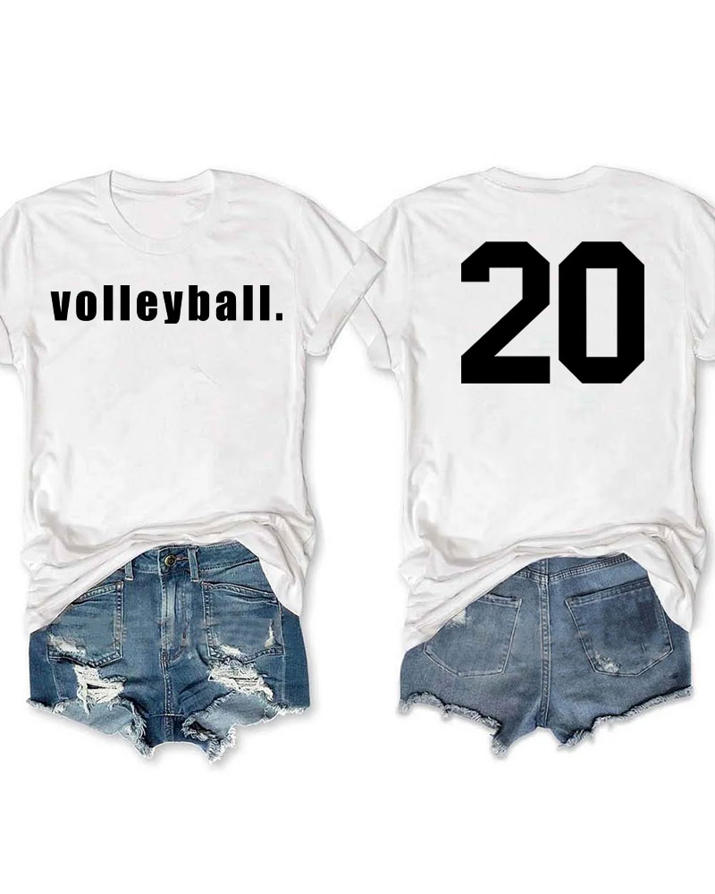 Volleyball Custom T-shirt