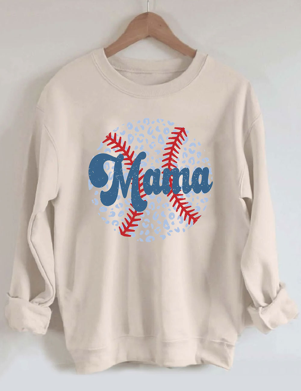 Popular Baseball Mama Sweatshirt