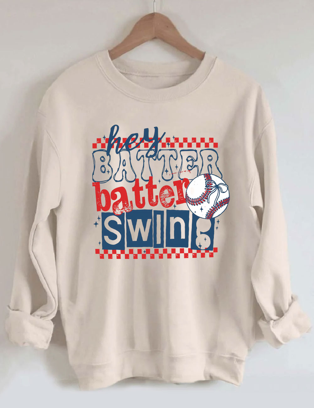 Batter Batter Swing Baseball Sweatshirt