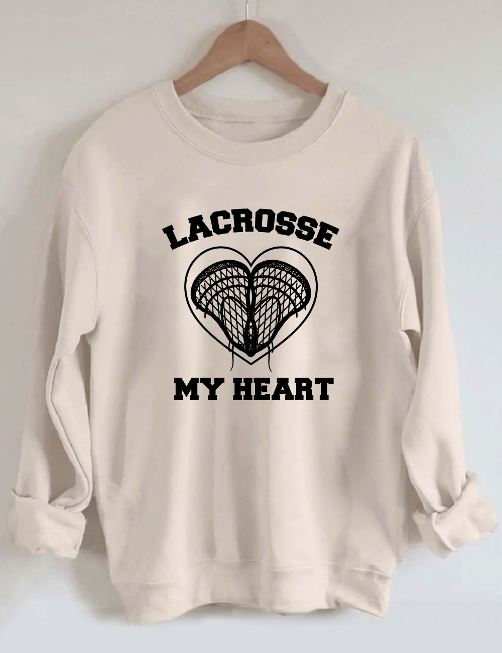 Lacrosse My Heart Sweatshirt