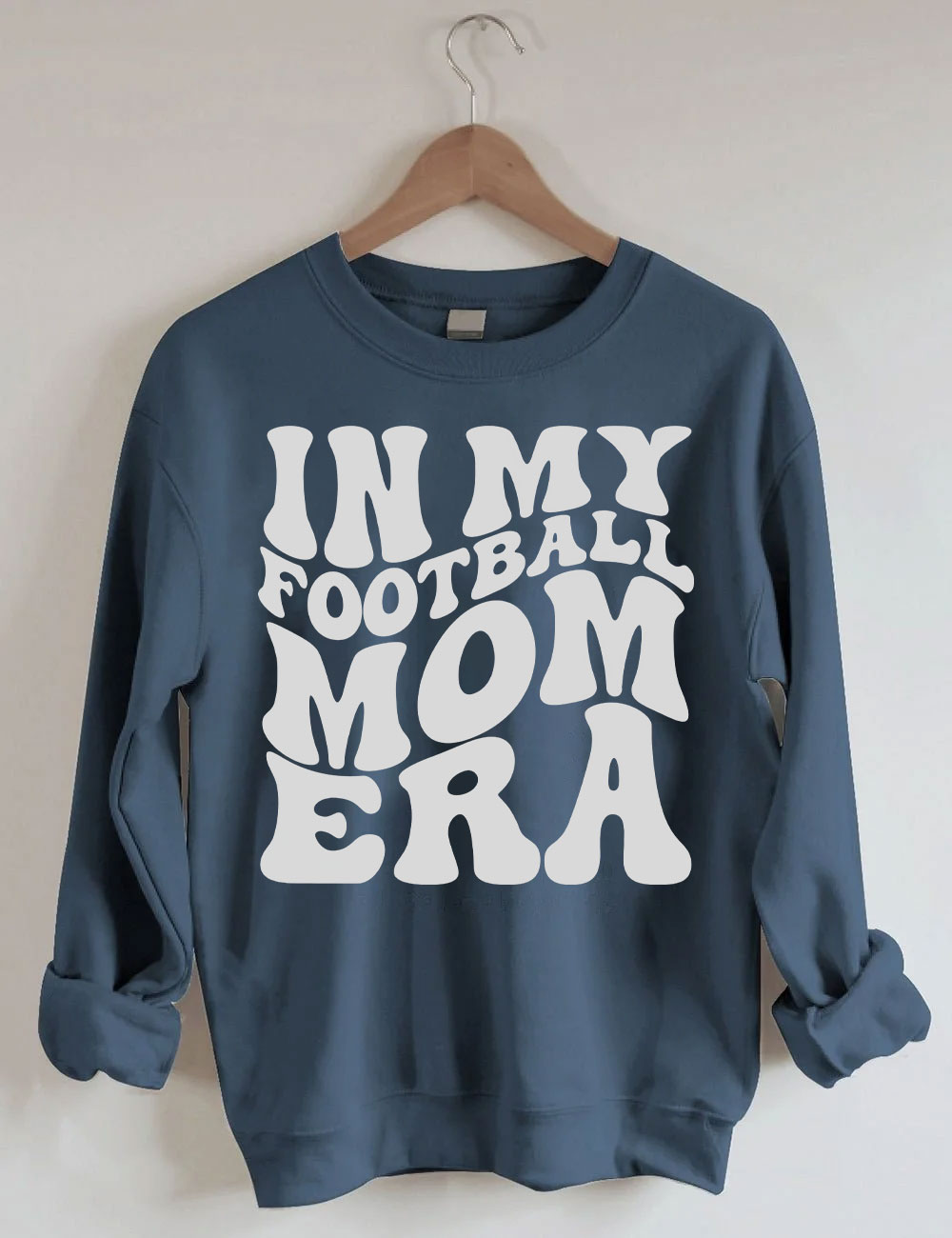 In My Football Mom Era  Custom Sweatshirt