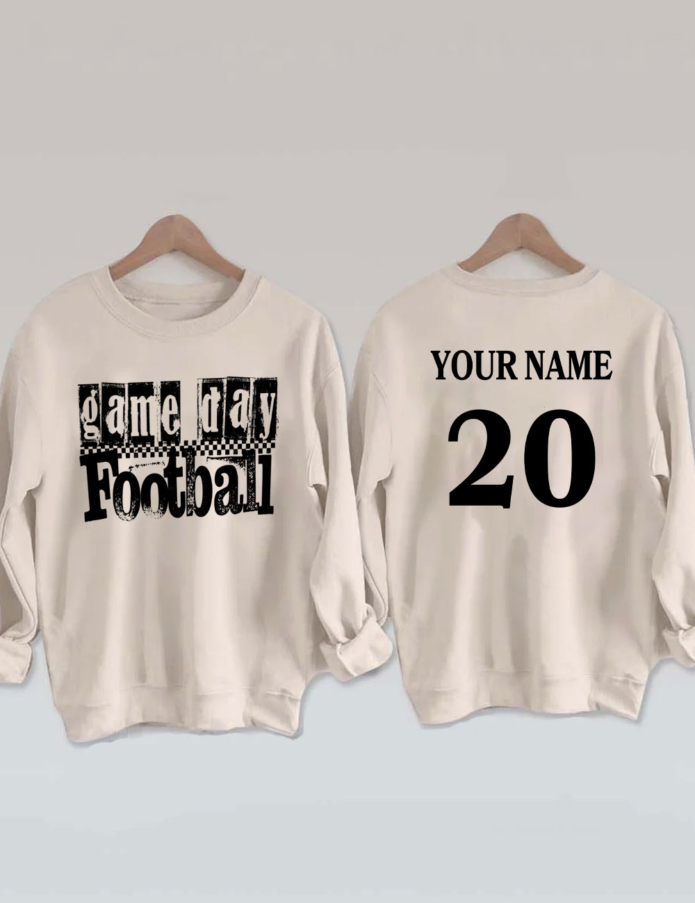 Game Day Custom Football Sweatshirt