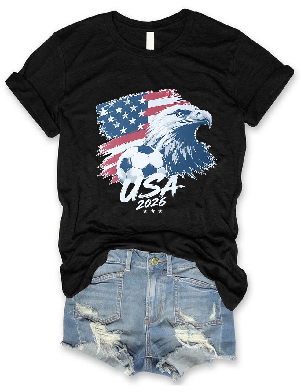 Vintage USA World Cup 2026 Soccer T-Shirt