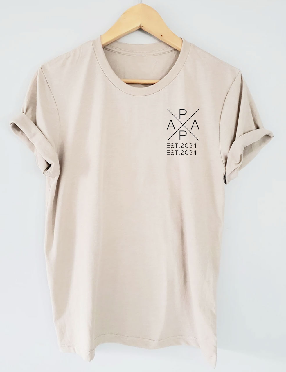 Custom The Year Of Birth Dad's Edition T-shirt