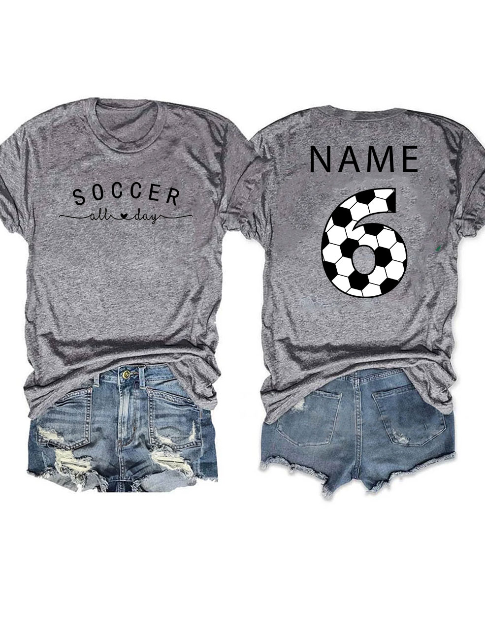 Soccer All Day Custom T-shirt
