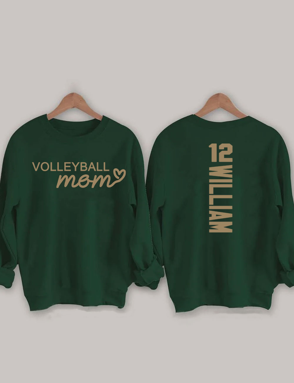 Volleyball Mom Customized Sweatshirt