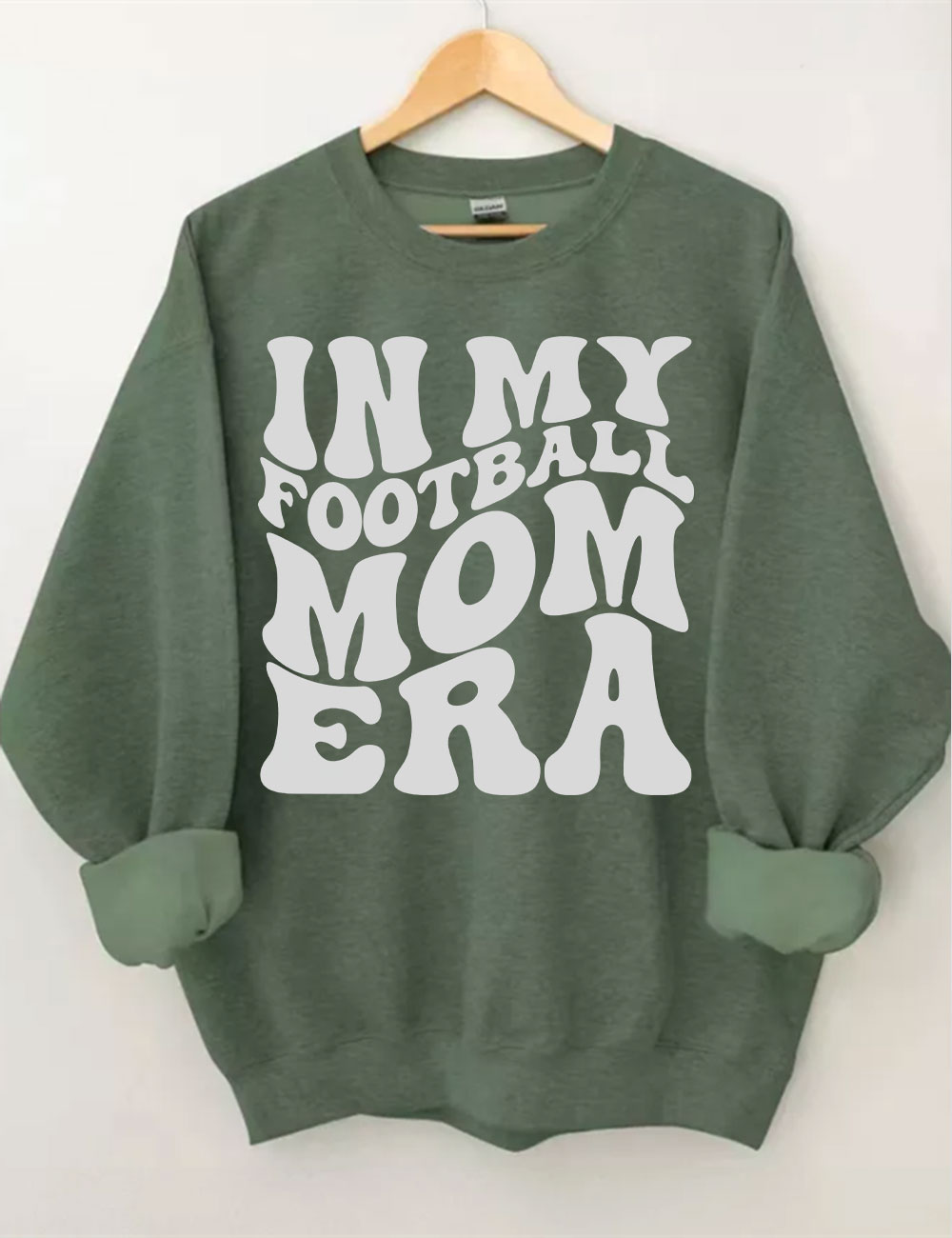 In My Football Mom Era  Custom Sweatshirt