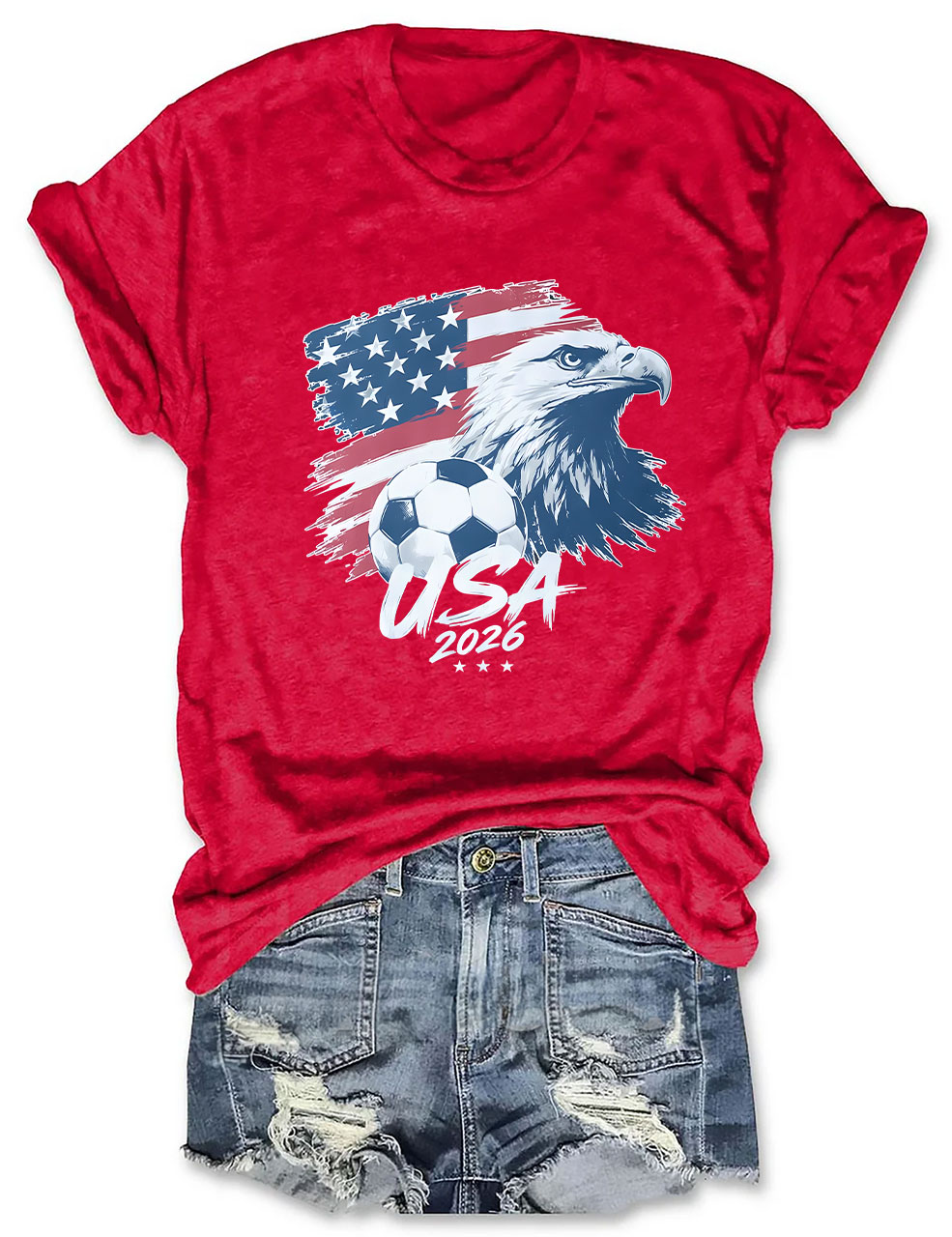 Vintage USA World Cup 2026 Soccer T-Shirt