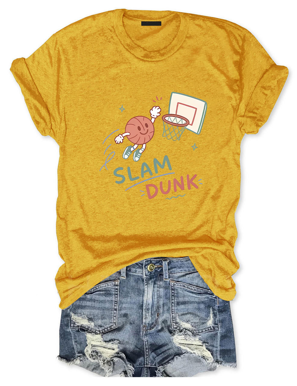 Slam Dunk Basketball Funny Basketball T-Shirt