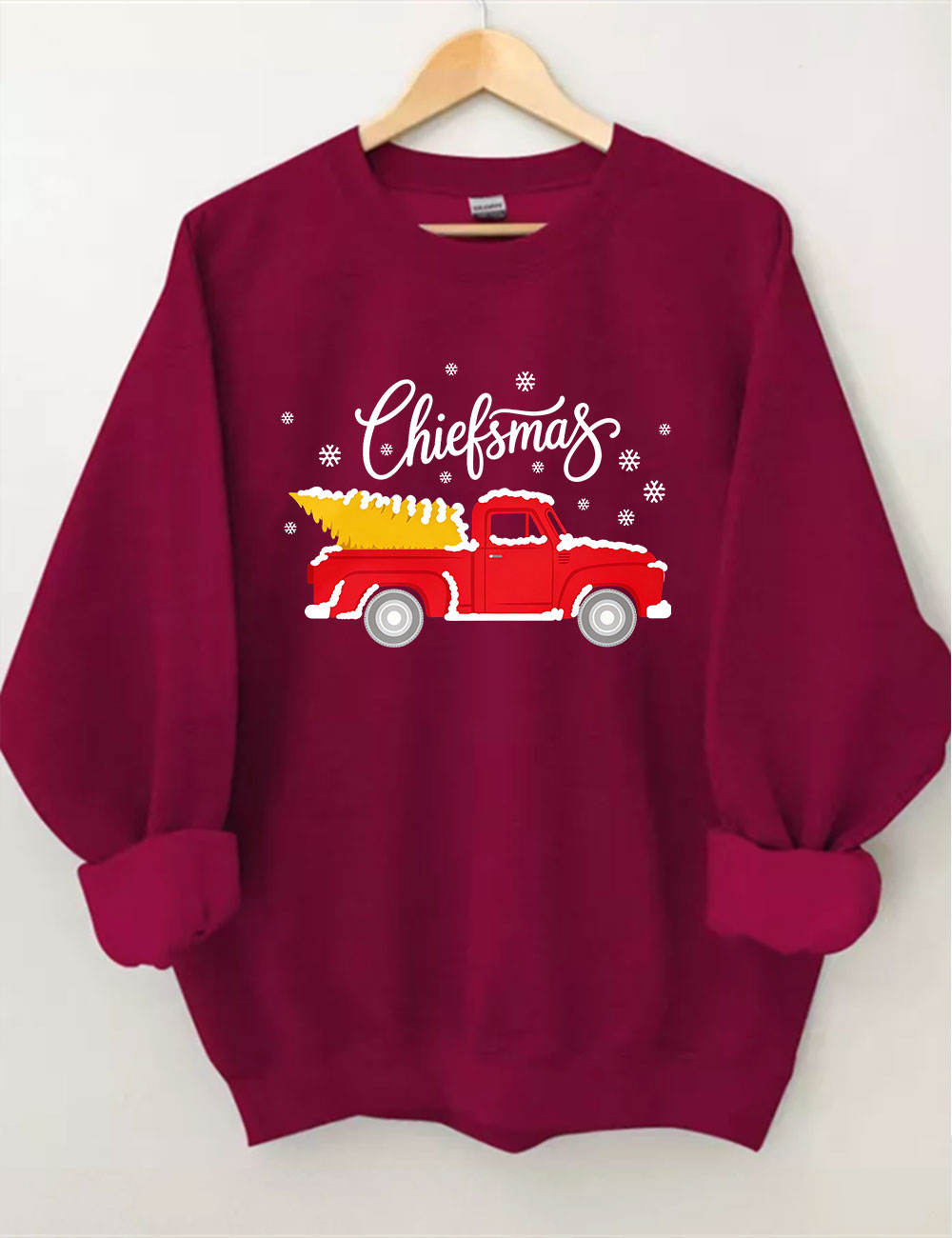Kansas City Game Day Christmas Football Sweatshirt