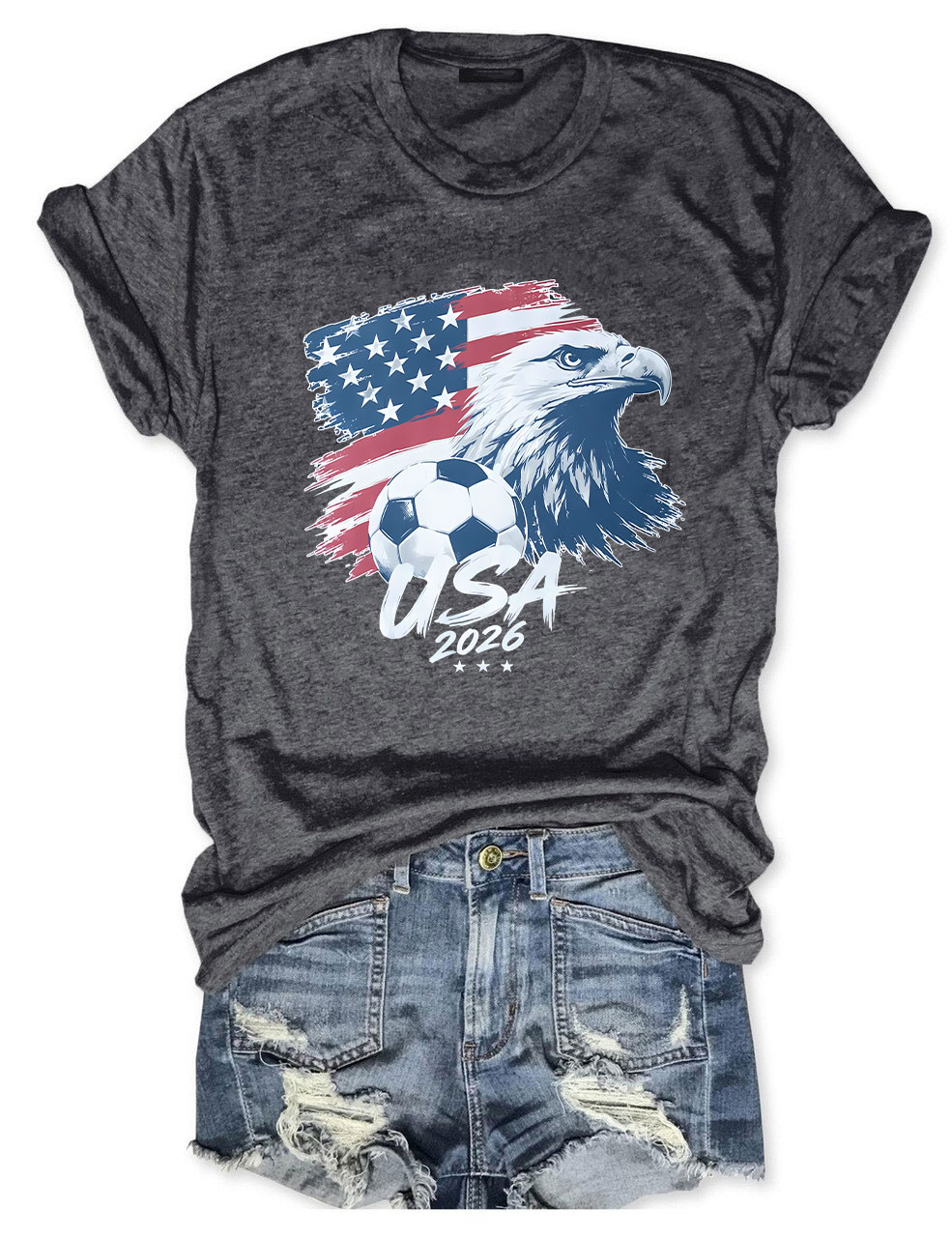 Vintage USA World Cup 2026 Soccer T-Shirt