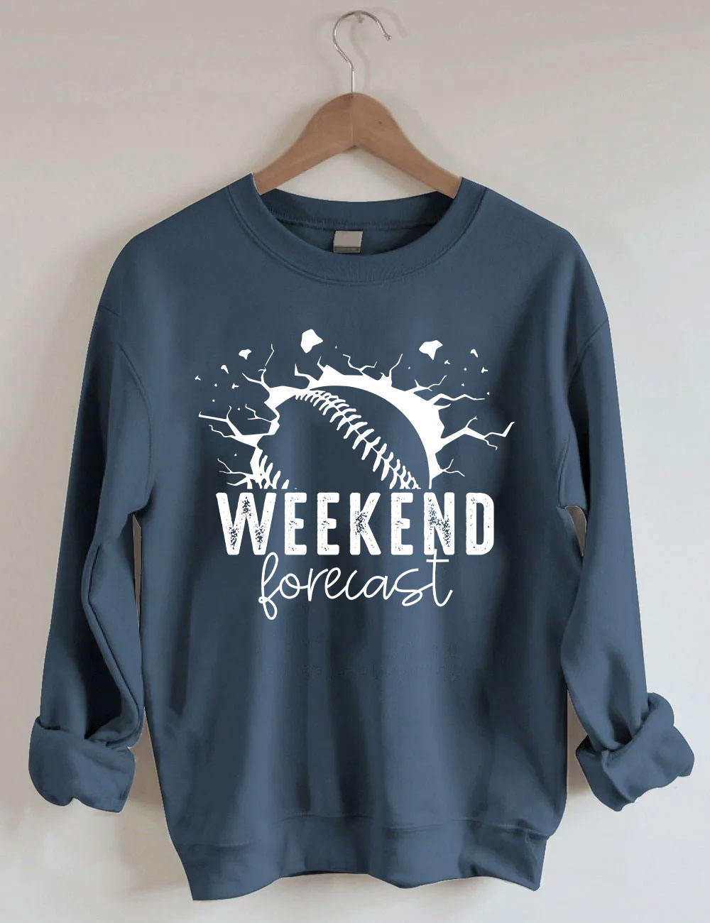 Weekend Forecast Softball Sweatshirt