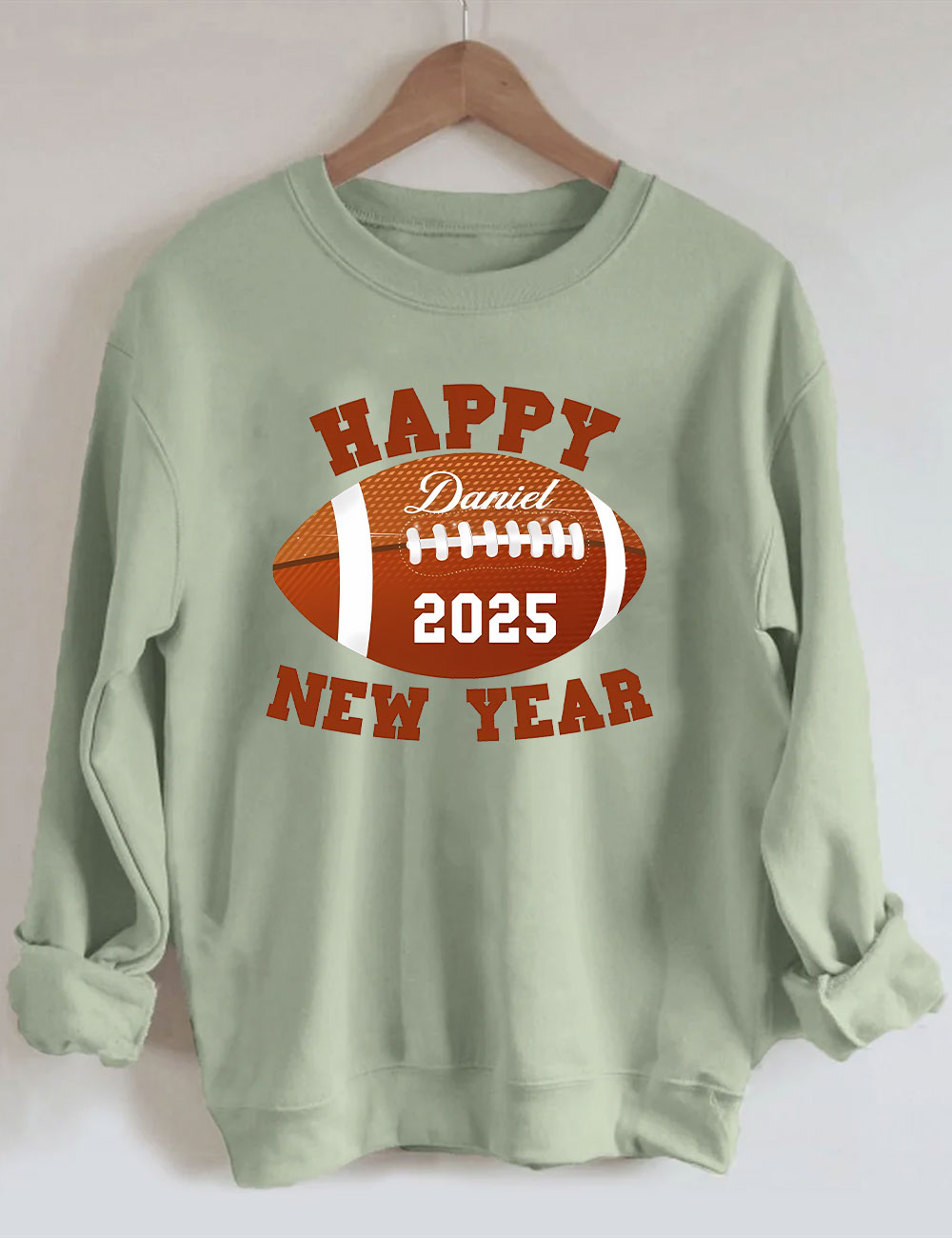 New Year Football Sweatshirt