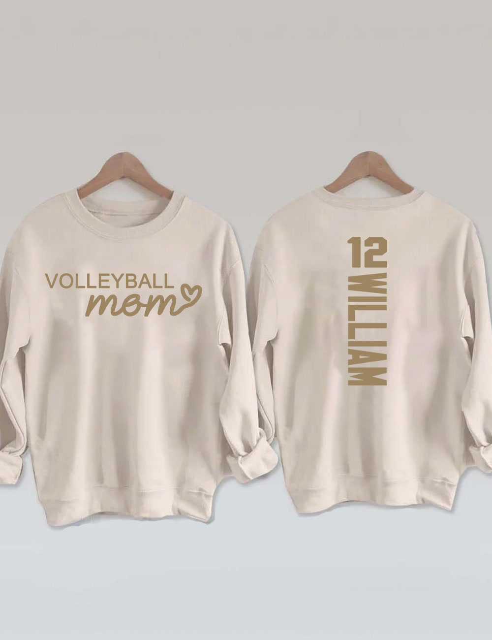 Volleyball Mom Customized Sweatshirt
