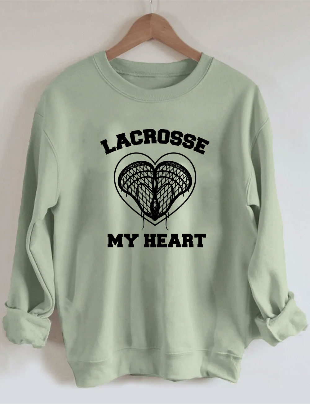 Lacrosse My Heart Sweatshirt