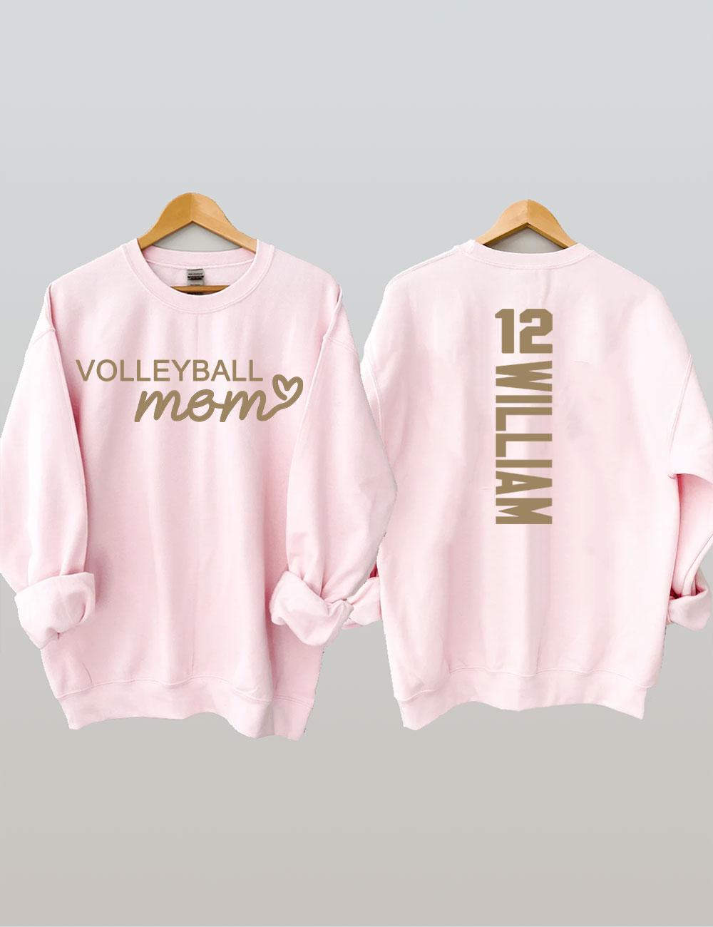 Volleyball Mom Customized Sweatshirt