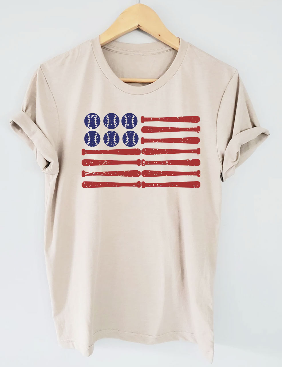 Baseball Flag T-shirt