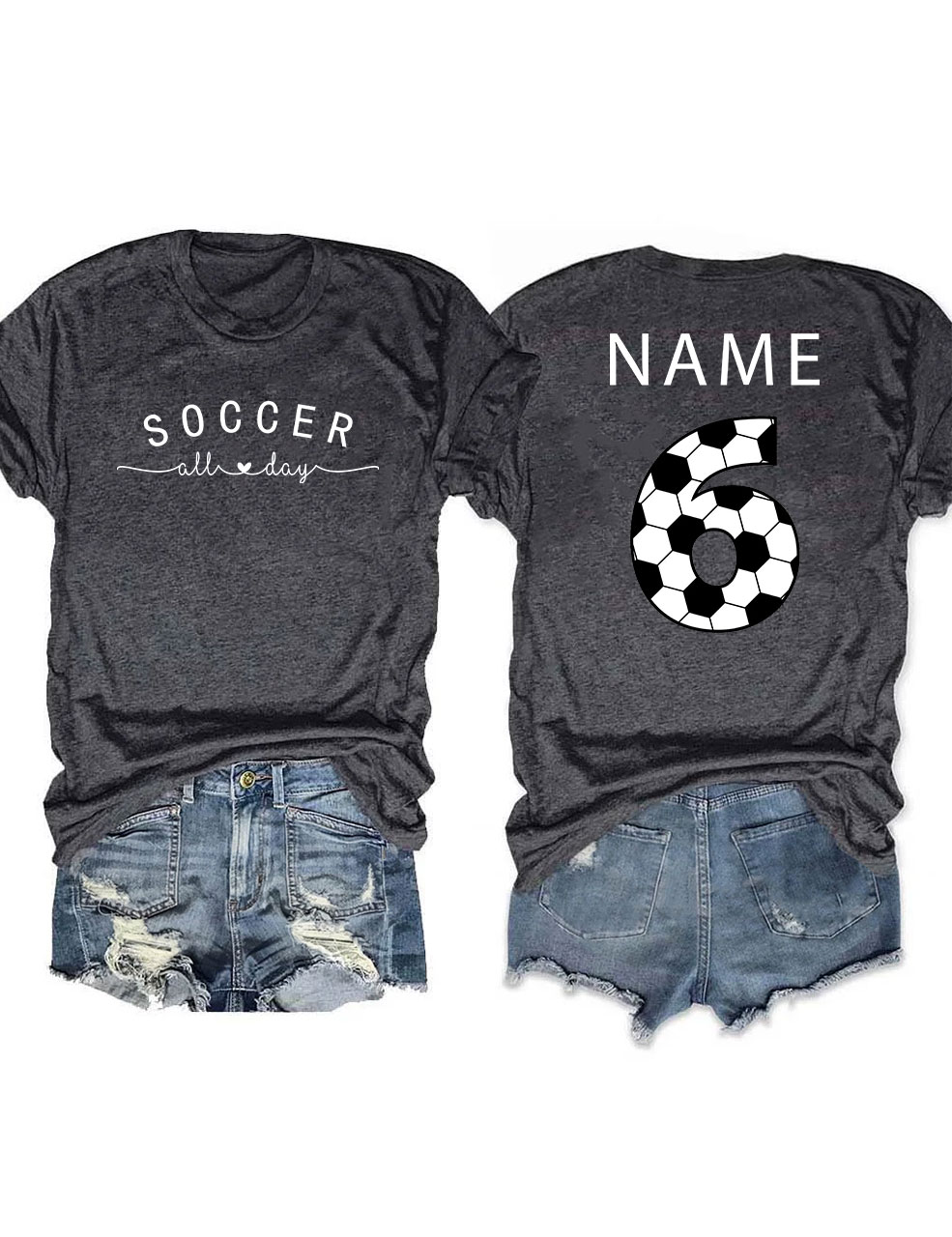 Soccer All Day Custom T-shirt
