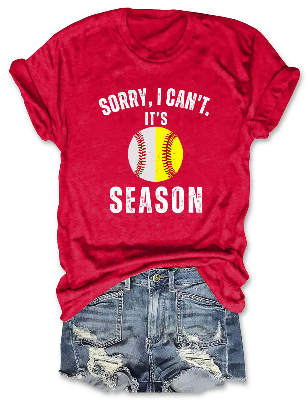 Sorry I can't it's Baseball and Softball Season T-shirt