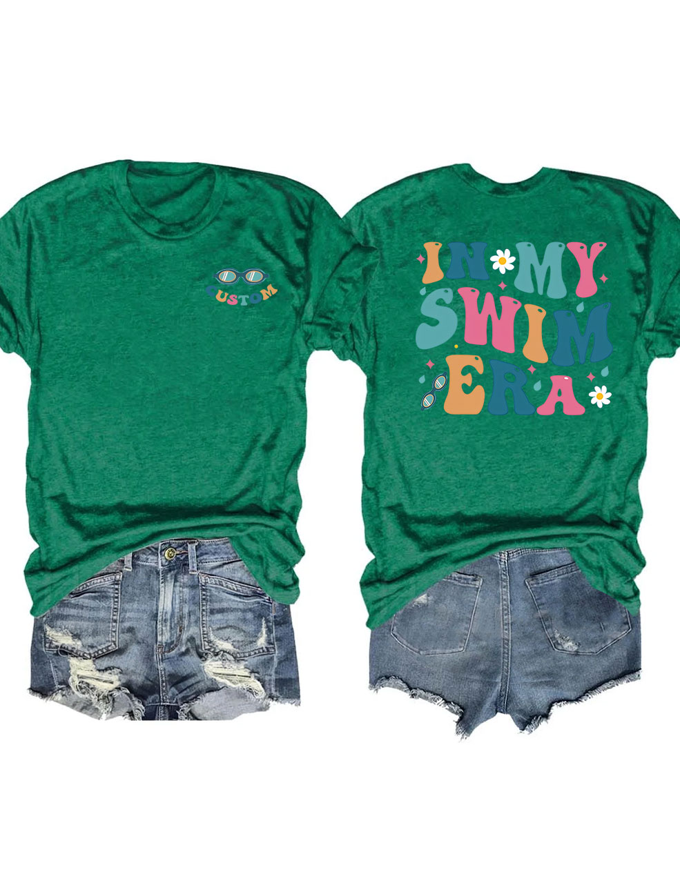 Custom In My Swim Era T-shirt