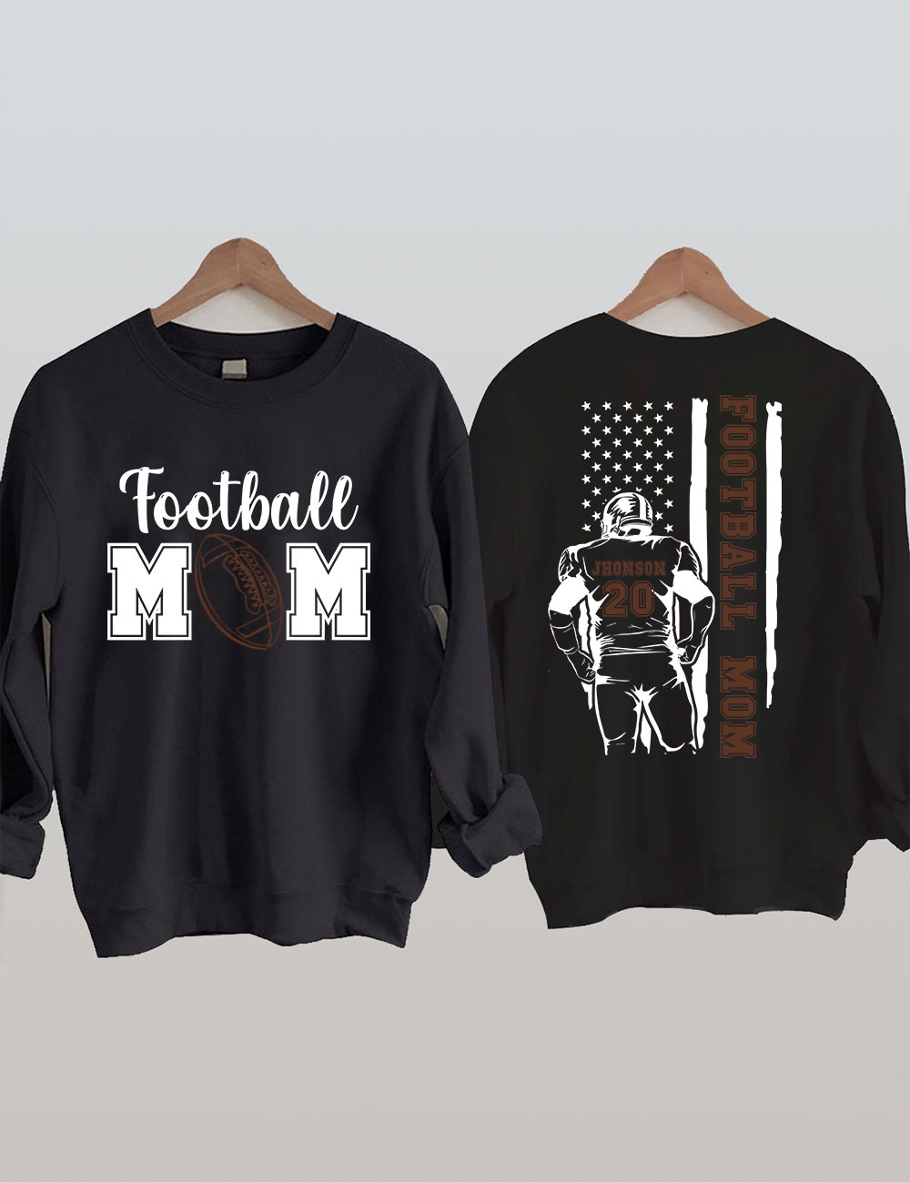 Custom Football Mom Sweatshirt