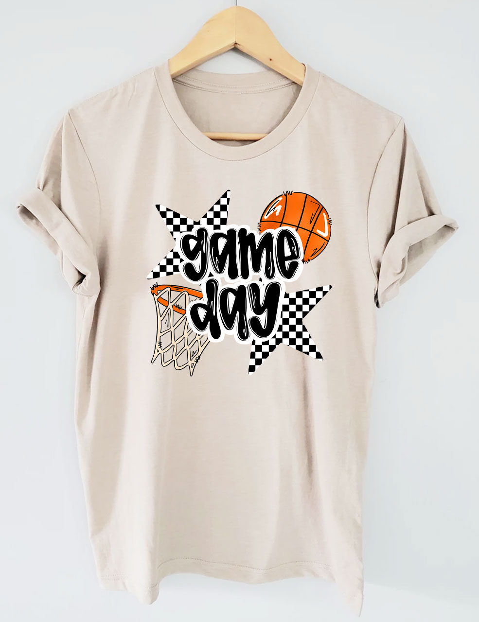 Custom Basketball Game Day T-shirt
