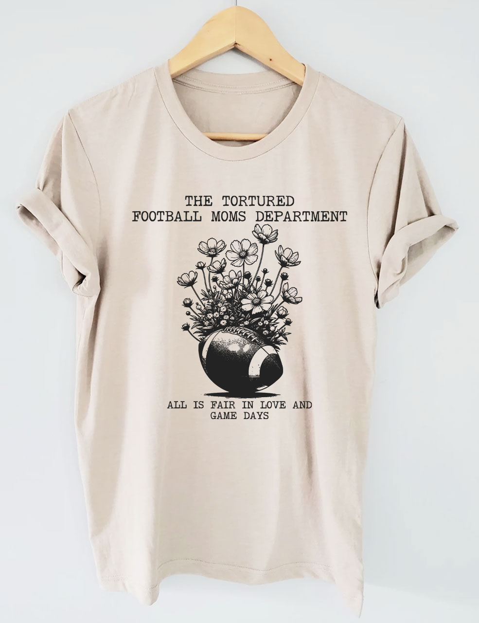 Tortured Football Moms Department T-shirt