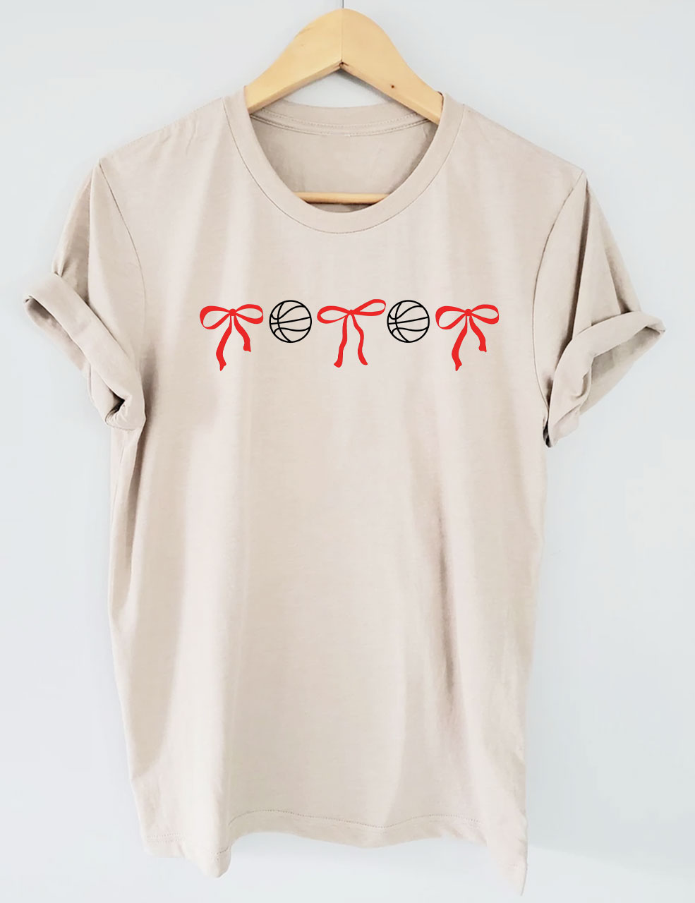 Basketball Bow T-shirt