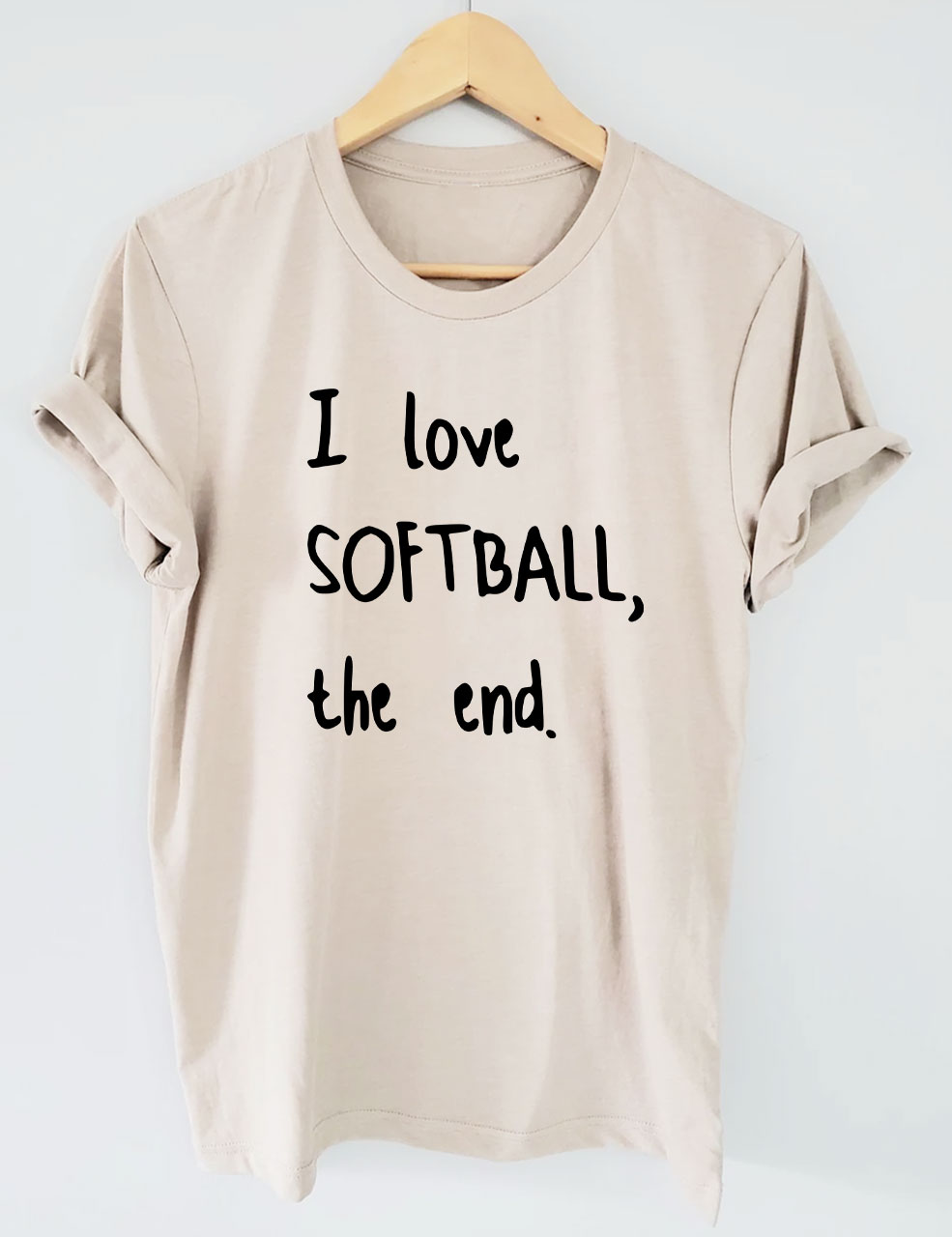 I Love Softball T-shirt