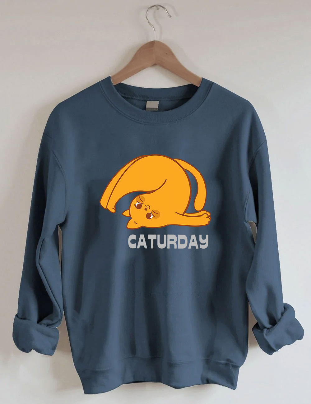 Sport Caturday Funny Cat Sweatshirt
