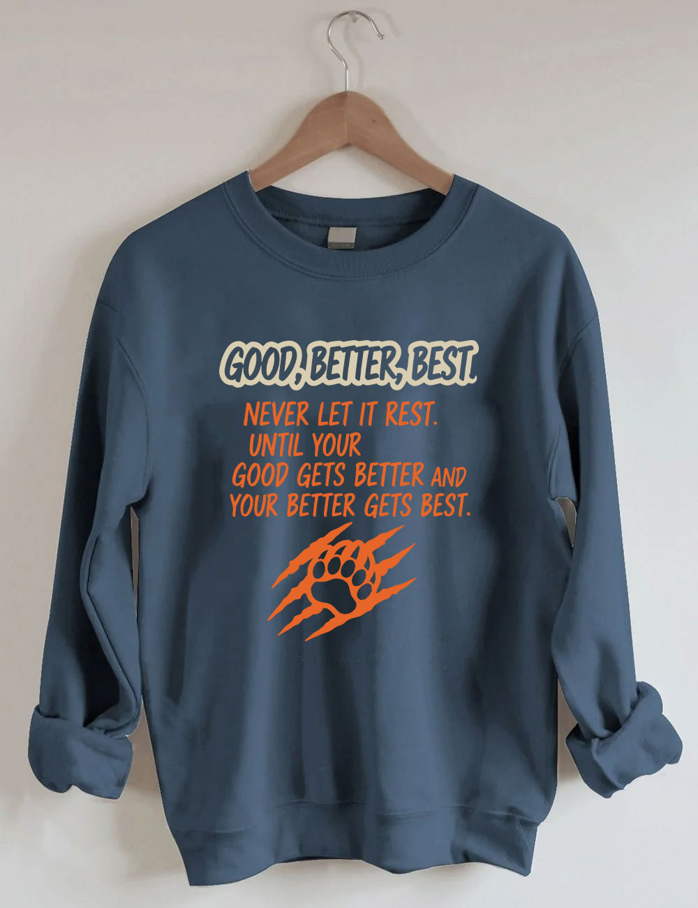 Chicago Football Good Better Best Funny Sweatshirt