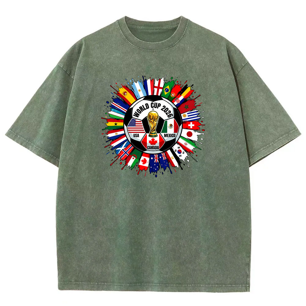 World Cup 2026 USA Canada Mexico T-shirt
