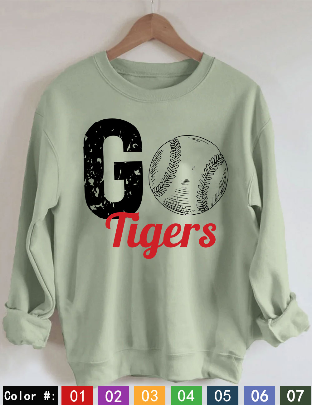 GO Baseball Team Custom Sweatshirt